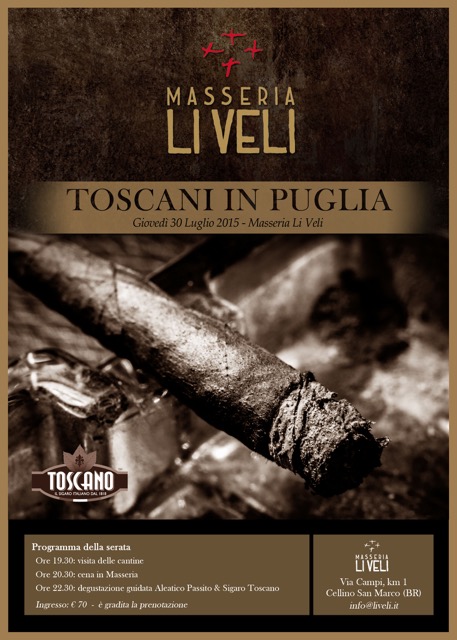 Masseria Li Veli – Toscani in Puglia – 30 Luglio
