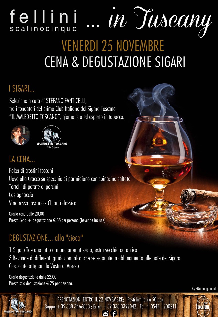 Cena Toscana + Degustazione “alla cieca”
