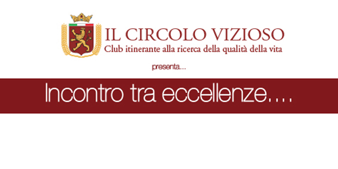 Incontro tra le eccellenze… Venerdì 12 Maggio ore 19:00
